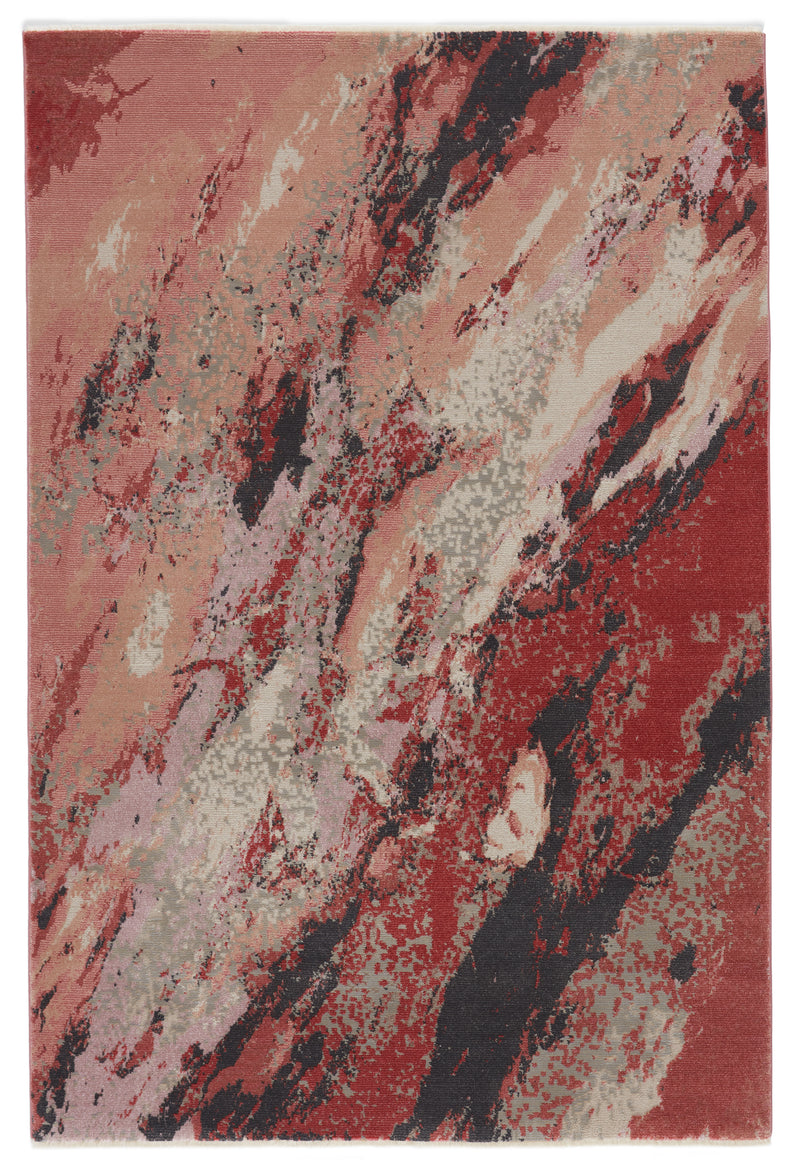 media image for emeline abstract pink red area rug by jaipur living 1 22