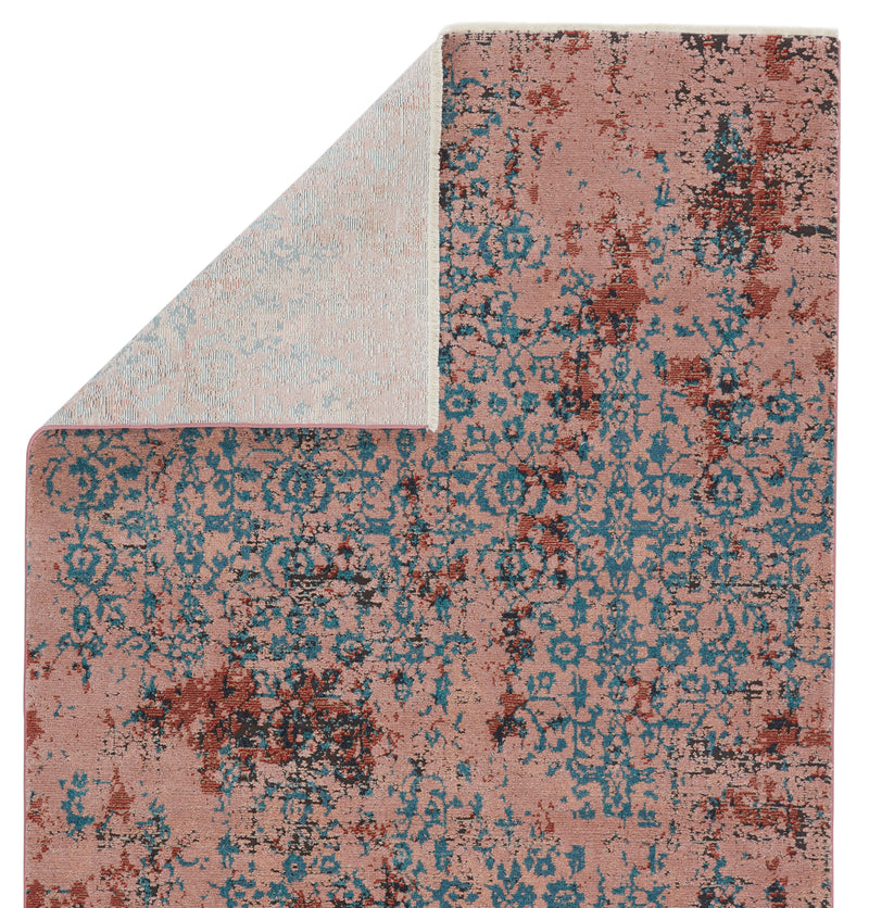 media image for zea trellis pink teal area rug by jaipur living 3 220