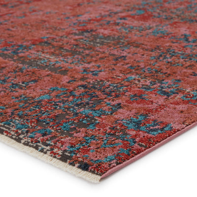 product image for ezlyn abstract red teal area rug by jaipur living 2 66