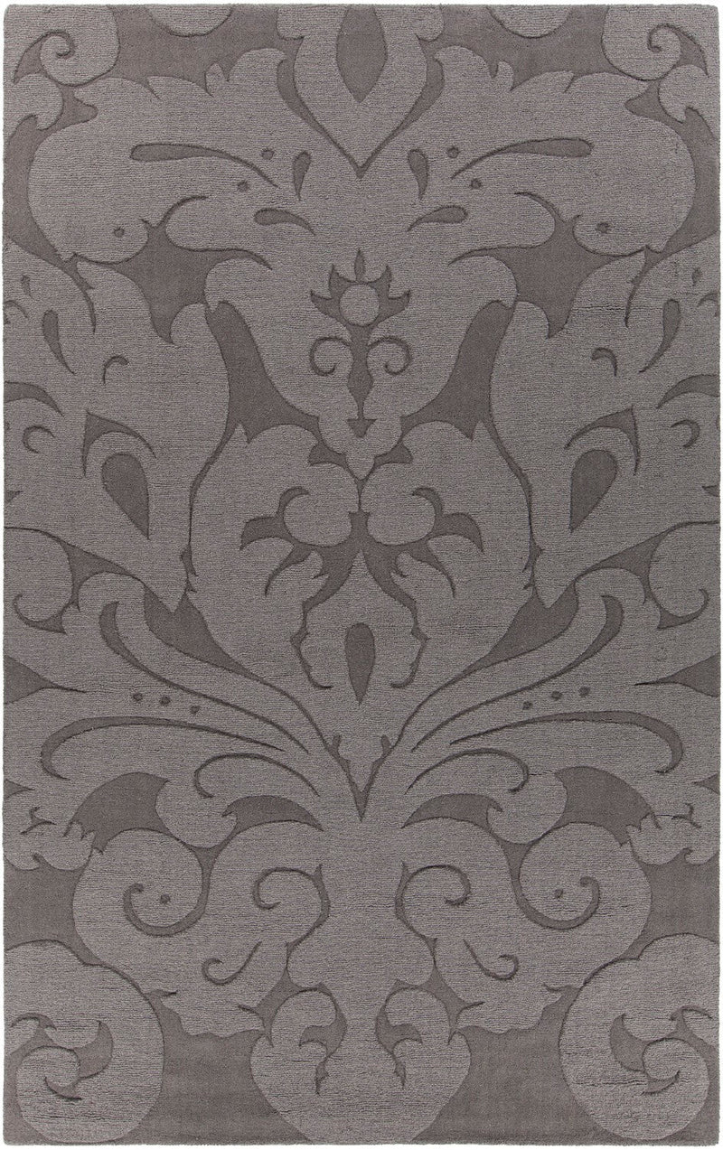 media image for mystica charcoal hand tufted wool rug by chandra rugs mys29802 58 1 29