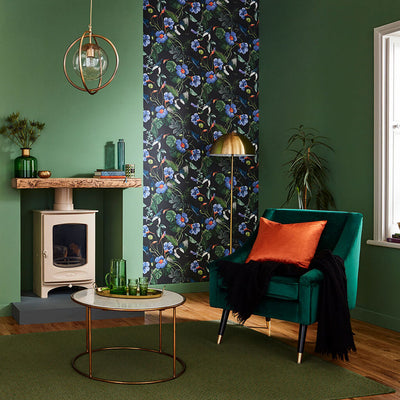 product image for Magpie Floral Wallpaper from the Exclusives Collection by Graham & Brown 9