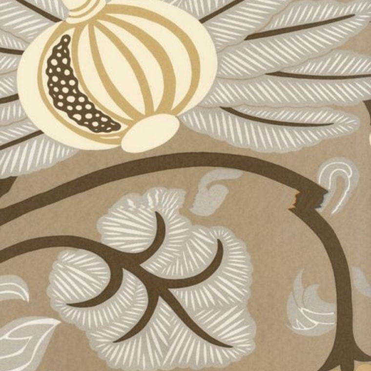 media image for Maharani Wallpaper in Tan and Neutrals from the Sariskar Collection by Osborne & Little 28