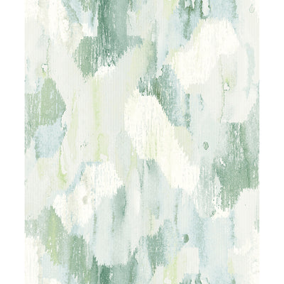 product image of sample mahi green abstract wallpaper from the scott living ii collection by brewster home fashions 1 570