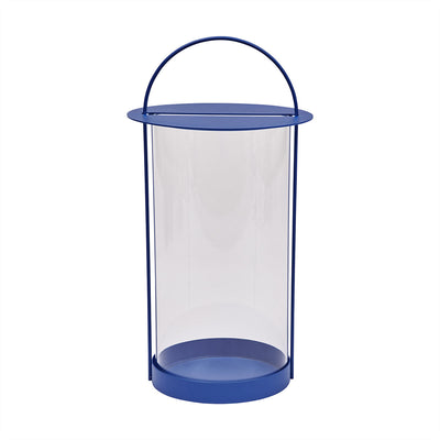 product image for maki lantern large in optic blue 1 4