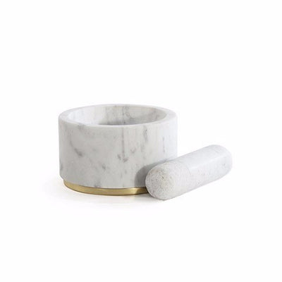 product image for Mara Marble Mortar & Pestle in Various Colors design by Hawkins New York 83