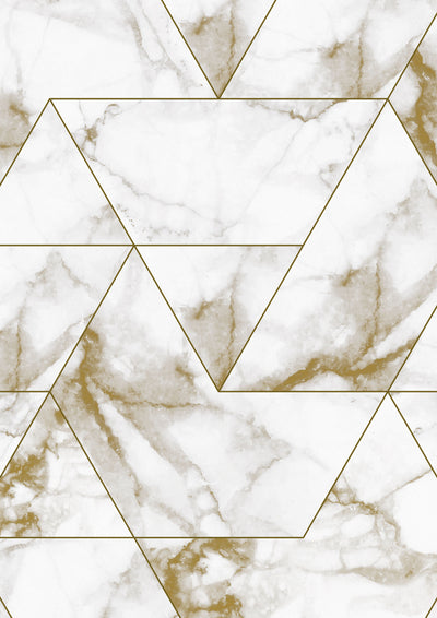 product image for Marble Mosaic Wallpaper in Gold by KEK Amsterdam 69