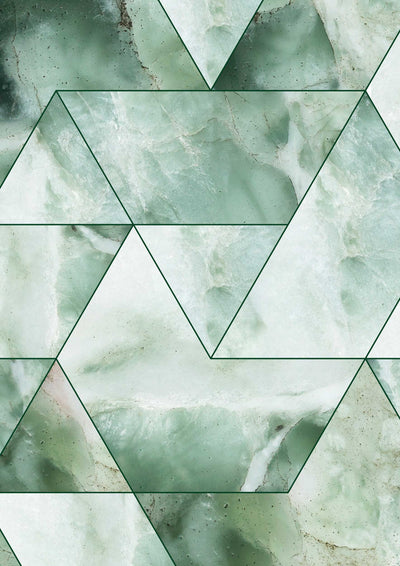 product image for Marble Mosaic Wallpaper in Green by KEK Amsterdam 58