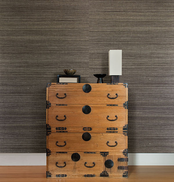 media image for Marcin Brown Grasscloth Wallpaper from the Jade Collection by Brewster Home Fashions 246