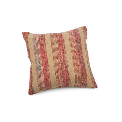 product image of Marietta Multi-Colored Cotton Throw Pillow in Beige 560