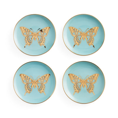 product image for Mariposa Blue Gold Coasters Set Of 4 By Jonathan Adler Ja 33165 2 26
