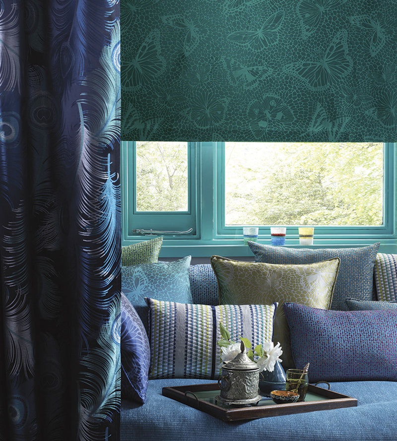 media image for Mariposa Fabric in Jade by Matthew Williamson for Osborne & Little 23