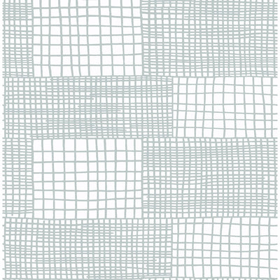 product image for Maxwell Geometric Wallpaper in Aqua from the Bluebell Collection by Brewster Home Fashions 95
