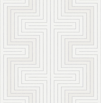 product image of sample maze wallpaper in frost from the sanctuary collection by mayflower wallpaper 1 538