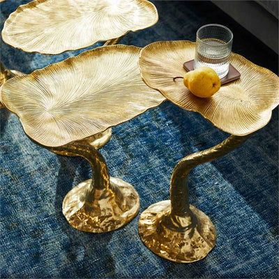 product image for Meeka Brass Accent Table 14