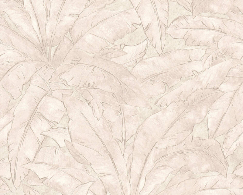 media image for Meera Floral Wallpaper in Beige and Cream by BD Wall 226