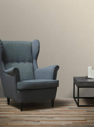 product image for Meika Linen Structure Wallpaper in Cream by BD Wall 39