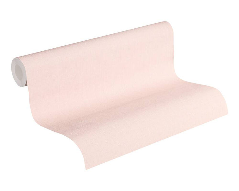 media image for Meika Linen Structure Wallpaper in Pink by BD Wall 272