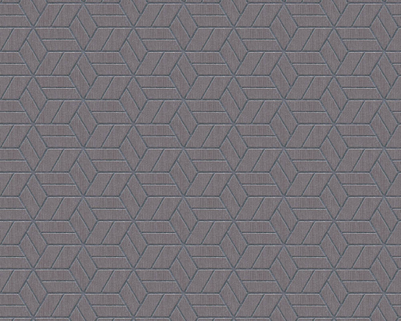 media image for sample melina geo wallpaper in metallic and grey by bd wall 1 262