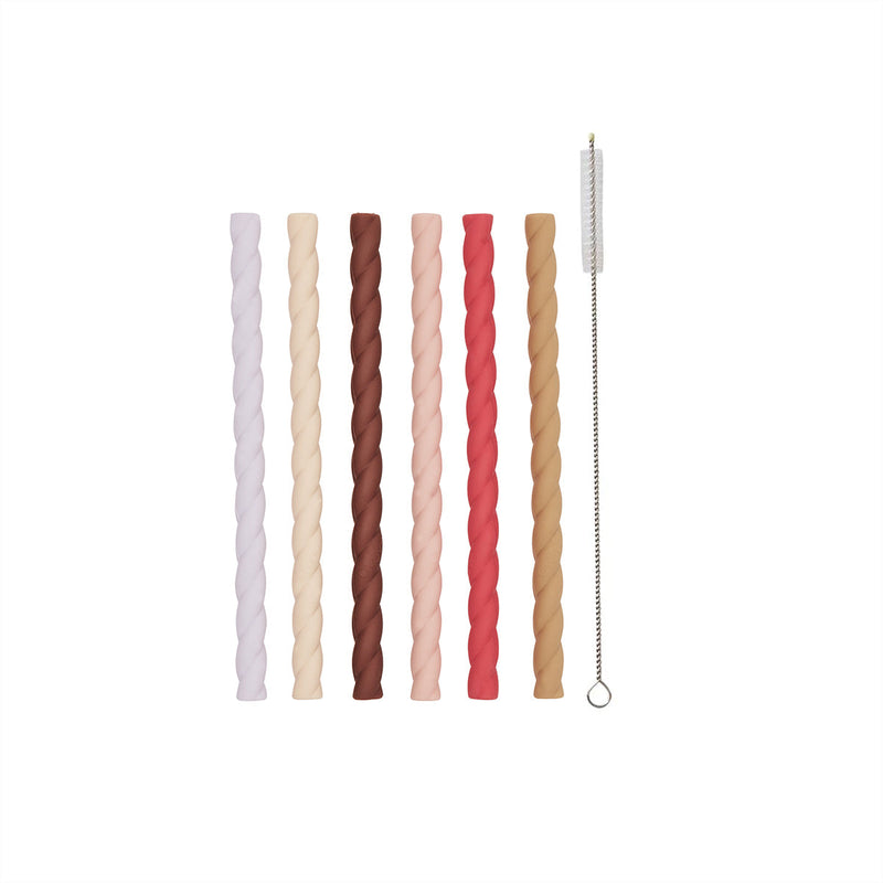 media image for mellow silicone straw set cherry red vanilla 1 276