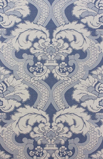 product image for Meredith Wallpaper in Blue by Nina Campbell for Osborne & Little 42