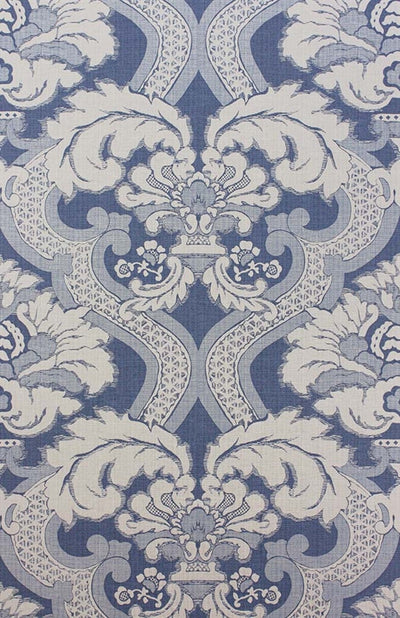 product image of Meredith Wallpaper in Blue by Nina Campbell for Osborne & Little 521