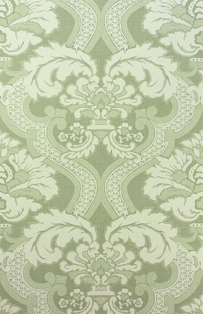 product image of Meredith Wallpaper in Sage by Nina Campbell for Osborne & Little 551