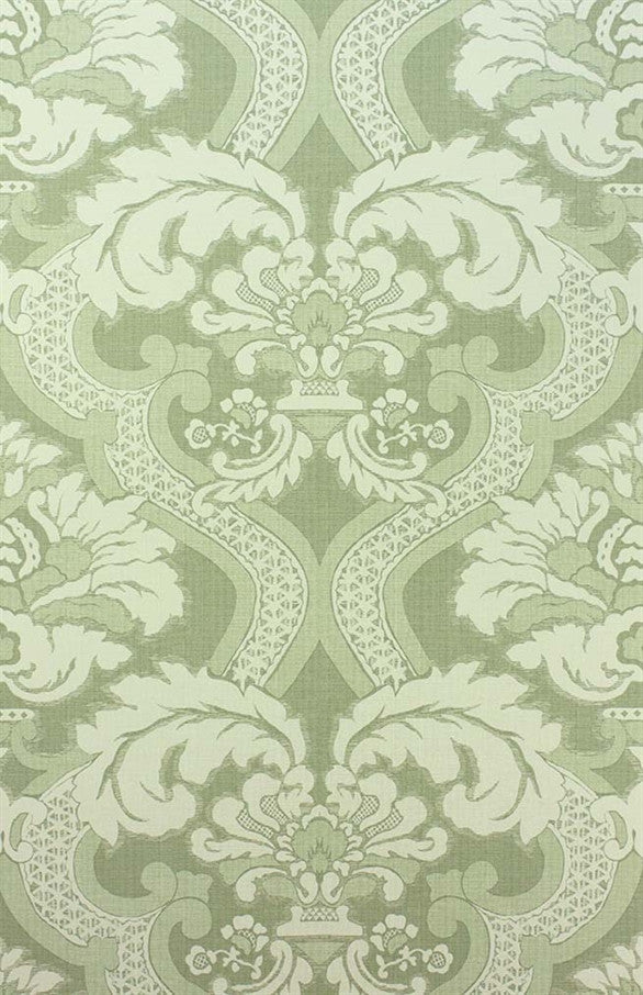 media image for Meredith Wallpaper in Sage by Nina Campbell for Osborne & Little 290