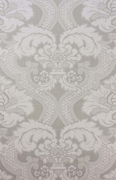 product image of Meredith Wallpaper in Silver by Nina Campbell for Osborne & Little 551