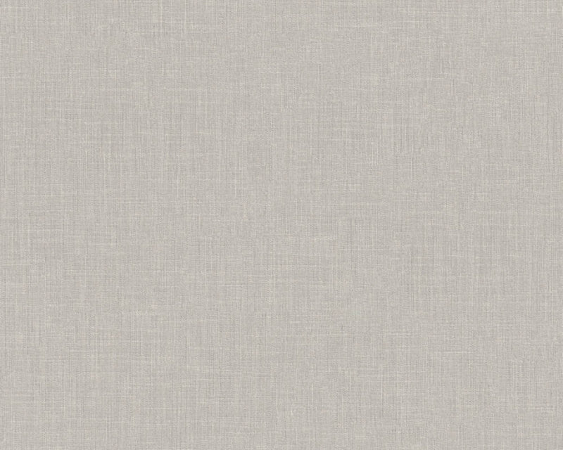 media image for Meridith Faux Fabric Wallpaper in Beige and Grey by BD Wall 262