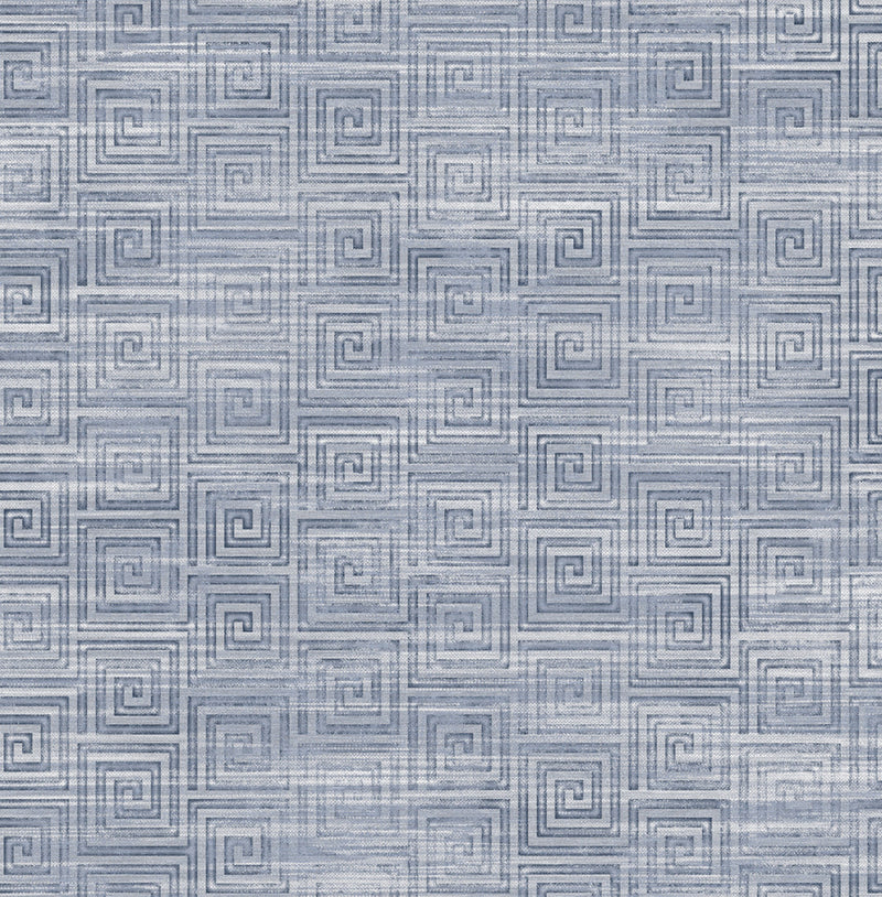 media image for Meteora Wallpaper in Blue and Grey from the Stark Collection by Mayflower Wallpaper 23