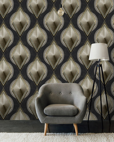 product image for Metropolis Wallpaper from Collection II by Mind the Gap 44