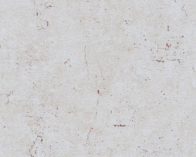 product image of Metta Faux Concrete Wallpaper in Grey and Red by BD Wall 512
