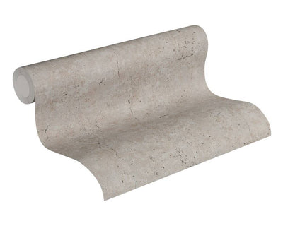 product image for Metta Faux Concrete Wallpaper in Grey and Taupe by BD Wall 49