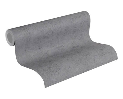 product image for Metta Faux Concrete Wallpaper in Grey by BD Wall 4