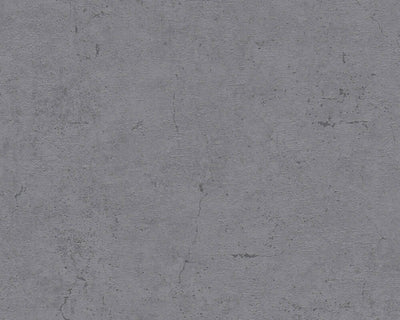 product image of sample metta faux concrete wallpaper in grey by bd wall 1 533