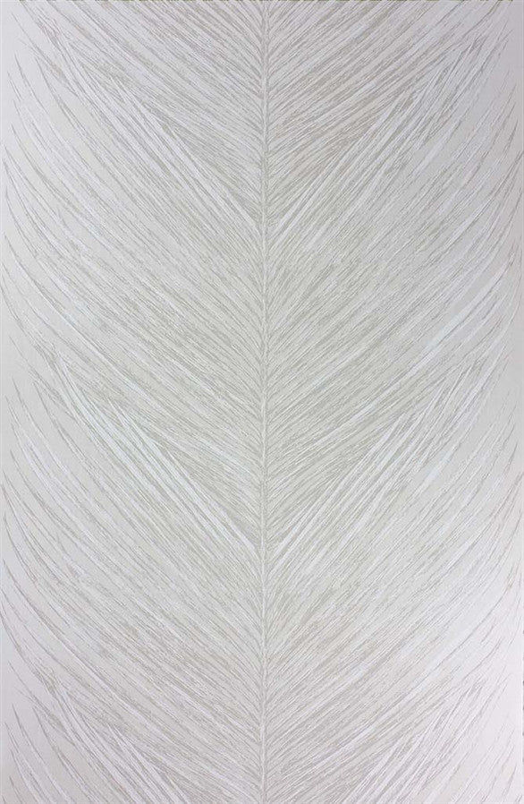 media image for Mey Fern Wallpaper in White and Silver by Nina Campbell for Osborne & Little 271