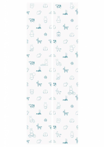 product image for Miffy Animals Kids Wallpaper in Blue by KEK Amsterdam 70