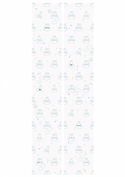 product image for Miffy Clouds Kids Wallpaper in Blue by KEK Amsterdam 85