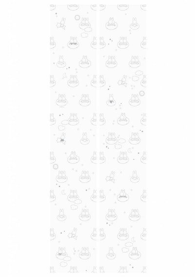 product image for Miffy Clouds Kids Wallpaper in Grey by KEK Amsterdam 53