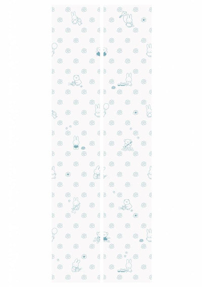 product image for Miffy Flowers Kids Wallpaper in Blue by KEK Amsterdam 34