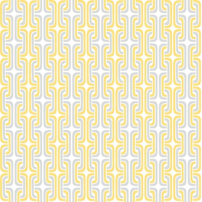 media image for sample mod lattice peel stick wallpaper in yellow by roommates for york wallcoverings 1 212