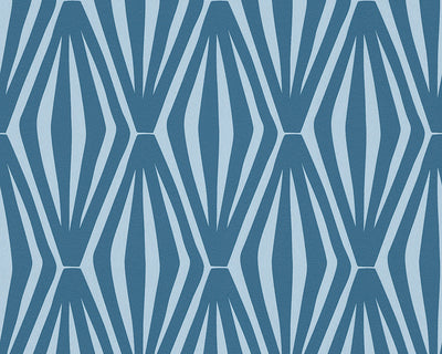 product image of Modern Graphics Wallpaper in Blue design by BD Wall 517