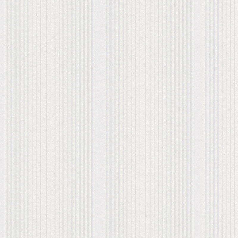 media image for Modern Stripes Wallpaper in White design by BD Wall 297