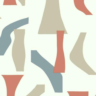 product image of sample modernist peel stick wallpaper in coral and blue by york wallcoverings 1 525