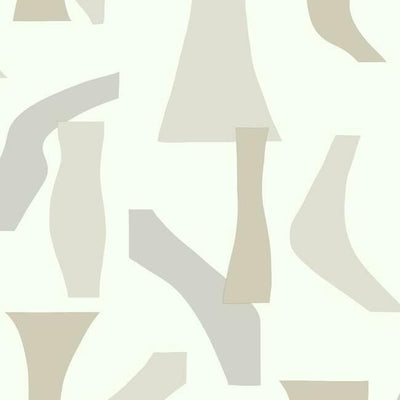 product image for Modernist Peel & Stick Wallpaper in Neutral by York Wallcoverings 23