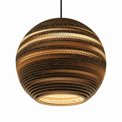 product image for Moon Scraplight Pendant Natural in Various Sizes 60