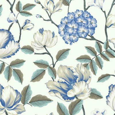 product image of sample morning garden wallpaper in white from the grandmillennial collection by york wallcoverings 1 590