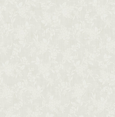 product image of Morning Trail Wallpaper in Dove from the Spring Garden Collection by Wallquest 527