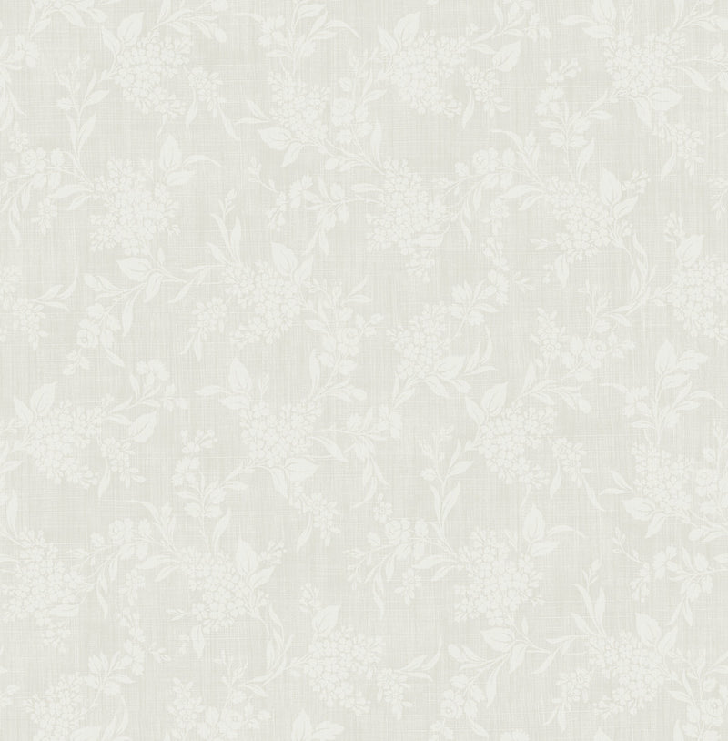 media image for sample morning trail wallpaper in dove from the spring garden collection by wallquest 1 219