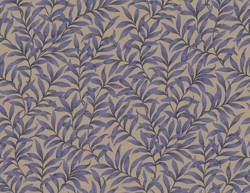 media image for Morrissey Leaf Wallpaper in Plum from the Sanctuary Collection by Mayflower Wallpaper 235